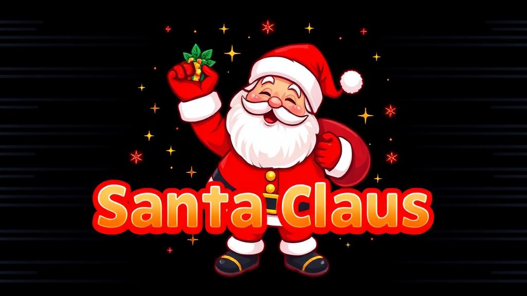 Santa Claus game artwork